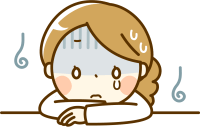 困っている女性