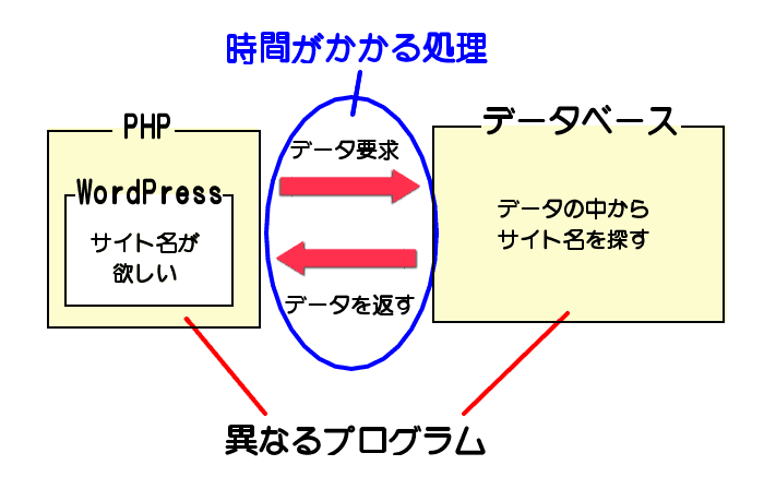 WordPressとデータベースの関係